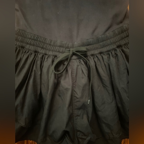 FREE PEOPLE FP MOVEMENT Black Sleeveless Crossback Prima Shortsie One Piece - Picture 4 of 6